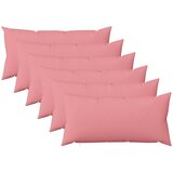  Jastuk s jastukom HEERLEN 6 kom. Ružičasta Tkanina - Ružičasta 40 x 80 cm 6 | shoptok.hr