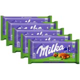 Milka wholenuts Čokolada sa celim lešnikom, 100g, 5 komada | ePonuda.com
