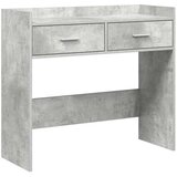 vidaXL Konzolna stolica Betonska siva 90 x 35 x 80 cm - Betonska siva | shoptok.hr