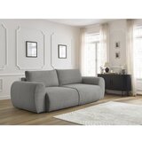 Bobochic Paris Temno siva raztegljiva sedežna garnitura iz rebrastega žameta 257 cm Lucien – | Shoptok.si
