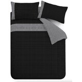 Catherine Lansfield Crna posteljina za bračni krevet/za produženi krevet 230x220 cm Artemis Greek Key – | shoptok.hr