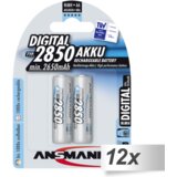 Ansmann 12x2 NiMH bat. 2850 Mignon AA 2650 mAh DIGITAL Cijene