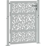  Vrtna vrata 100x125 cm, dizajn s krilima otpornim na vremenske uvjete i čelikom | shoptok.hr