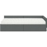  Kotni okvir postelje z matrico Drugo 2 pcs Siva blago, (5000121157) | Shoptok.si