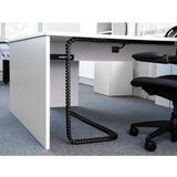 Boschmann Fleksi kanalica-zmija pravougaona dim.23x54x1000mm, crna ( 930.030 ) Cene