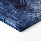  Slika - Blue Bay - Italian landscape of Lake Como painted with blue ink 60x40 Standard | shoptok.hr