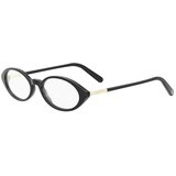 Dior Mini CD O R8I Black Oval Eyeglasses - ONE SIZE (51) Cijene