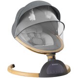 Kikka Boo ljuljaška ASHLEE sa daljinskim upravljačem wood dekor light grey Cene