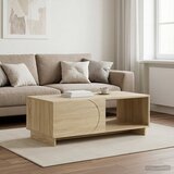  Stolić za kavu Hrast sonoma 95 x 50,5 x 35 cm Konstruirano drvo Cijene