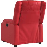  Naslanjač rdeče umetno usnje, (20928309) | Shoptok.si