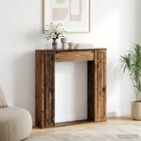  Okvir za kamin Staro drvo 100 x 20 x 100 cm Konstruirano drvo - Staro drvo Cijene