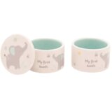 Widdop & Co. Hello Baby - Kutijica set 2 - Hello Baby, Elephant, First Tooth and Curl, Boy Cene