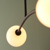  Endon 92940 - Luster na šipci BALANCE 4xG9/3W/230V crna/bela | Eponuda.com