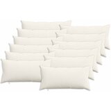  Presvlaka za jastuk 12 pcs HEERLEN Krem 40 x 80 cm Kord | shoptok.hr