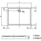 Kolpa San Kolpa Tuš kada Flamenco 120x80/O 919720 | Eponuda.com