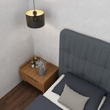  Luster na sajli LOFT SHADE 1xE27/60W/230V prečnik 25 cm crna/zlatna | Eponuda.com