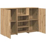  Sprejemna miza artisan hrast 155x50x103,5 cm inženirski les | Shoptok.si