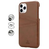 Crong Neat kožna maska sa otvorima za kartice za iPhone 11 Pro | Shoptok.si