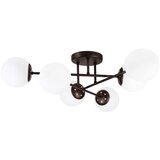  Plafonski luster MALENA 6xE14/5W/230V braon/bela | Eponuda.com