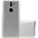 Cadorabo Case, združljiv z Nokia v kovinskem srebru - zaščitni pokrov, narejen iz fleksibilnega silikona TPU, (20596080) | Shoptok.si