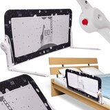  Sigurnosna ograda za krevet 120cm crni | shoptok.hr