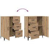  Strani šal Umetni hrast 69,5 x 34 x 90 cm Konstruiran les, (5000107923) | Shoptok.si