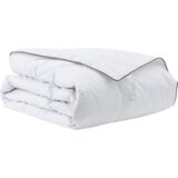 vidaXL Zimska posteljnina Bela 140 x 220 cm 105gsm breskov poliester | Shoptok.si