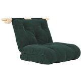 Karup Design Temno zelen fotelj iz rebrastega žameta Hooked – | Shoptok.si