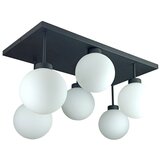  Plafonski luster DEA 6xE14/60W/230V crna/bela | Eponuda.com