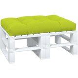  Jastuk za palete jarkozeleni 120 x 80 x 12 cm od tkanine | shoptok.hr