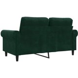  Dvosjed tamnozeleni 120 cm baršunasti | shoptok.hr