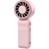 INF Prenosni zložljivi ročni ventilator, mini turbina 2000mAh Pink, (5000310501) | Shoptok.si