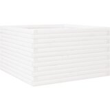 vidaXL Vrtna sadilica bijela 80x80x46 cm od masivne borovine Cijene