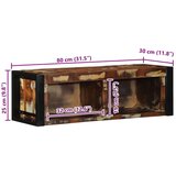 vidaXL TV omarica Multicolor 80x30x25 cm Masivni les Reclaimed | Shoptok.si