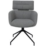 Dieter Knoll NASLANJAČ, kovina, tekstil siva, črna | Shoptok.si