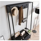 Hanah home devin black (cipelarnik sa čivilukom) | ePonuda.com