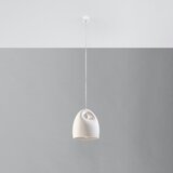 Nice Lamps Bijela viseća svjetiljka s keramičkim sjenilom ø 25 cm Sativa – | shoptok.hr