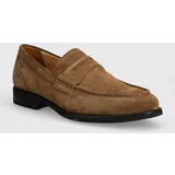 Vagabond Shoemakers Mokasini iz semiša MARIO moški, rjava barva, 4961-040-19