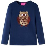 vidaXL Dječja majica dugih rukava modra 104 | shoptok.hr