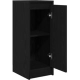  Komoda crni hrast 29,5x34x76 cm konstruirano drvo | shoptok.hr