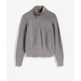 Reserved Džemper na patentni zatvarač - srednjesivo | shoptok.hr