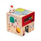 Lilliputiens® drvena aktivnosna kocka farma | shoptok.hr