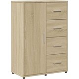  Komoda 2 kom boja hrasta sonome 60x31x84 cm konstruiranog drva Smeđa | Shoptok.si