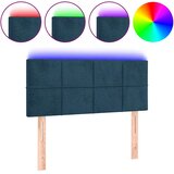  LED uzglavlje tamnoplavo 100x5x78/88 cm baršunasto | Eponuda.com