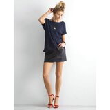 BASIC Feel Good T-shirt-RV-TS-4662.37P-navy blue | Shoptok.si