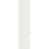 Ormarić za pohranu 2 kom. Bijela 90 x 40 x 175 cm Čelik | shoptok.hr