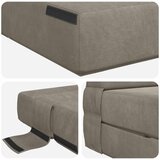 SOFA na razvlačenje Svjetlosiva 100 x 80 x 60 cm Tkanina | Shoptok.si
