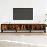 vidaXL TV ormarić boja dimljenog hrasta 210x35x41 cm konstruirano drvo | shoptok.hr