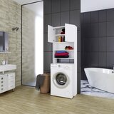 MID.YOU omarica za pralni stroj jutas, bela, 64 cm | Shoptok.si