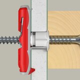 Fischer Preklopna tipla Duotec (Promjer tiple: 10 mm, Duljina tiple: 47 mm, 20 Kom., Gips-kartonske ploče) | shoptok.hr